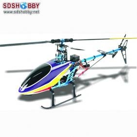 XYH 450P Electric Helicopter with FS-CT6B 2.4G 6 Channel Right hand throttle Ready to Fly (Standard Version half metal)
