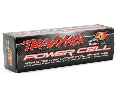 Traxxas 8 Cell 9.6V Hump 5000mAh NiMH Battery w/TRA Conn TRA2963