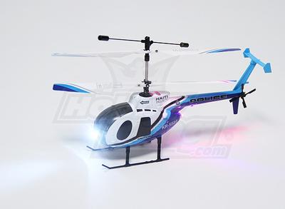 HK189 - 2.4G Scale Hughes 500 Police Coax Helicopter - M2