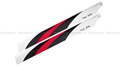 High Quality Carbon  Fiber Main Blades (430mm) Red FBL