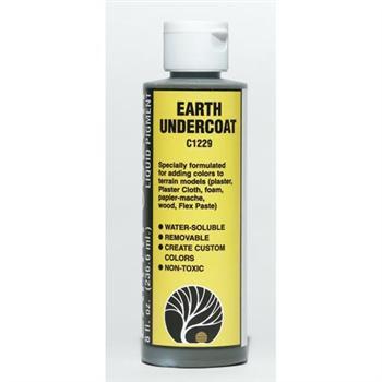 Clearance-Woodland Scenics Earth Color Earth Undercoat 8 oz