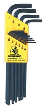 Bondhus 10 Piece Balldriver L-Wrenches Standard BON10938