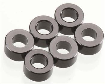 Axial 3 x 6 mm Spacer, Grey 6 pc AXIA1415