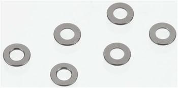 Axial Spacer 0.5x6mm Grey (6) AXIA1412