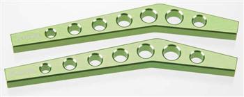 Axial Machined Hi Clearance Links Green (2pcs) AXI30465