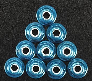 Associated FT Locknut 3MM Blue (10) ASC25392