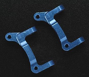 Associated RC18T FT Aluminum Caster Blocks Blue ASC21225