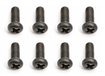 Associated RC18T M2.5X6 Button Head Phillips Screws (20) ASC21133