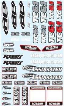 Associated Decal Sheet TC6.1 ASC31371