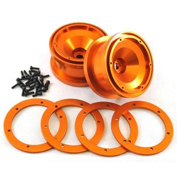 Golden Horizons Aluminum Wheels II Orange AX10 GHH04090