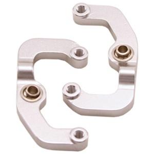 Golden Horizons Alum Upper 3 Link Mount Sliver AXIAL AX10 GHH04054