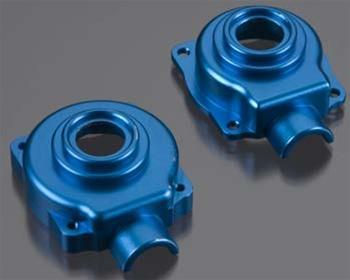 Golden Horizons Aluminum Gear Box Blue E-Maxx 3905 GHH02583