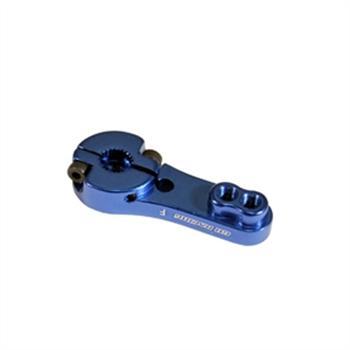 Golden Horizons Aluminum Servo Horn II Blue Futaba GHH01182