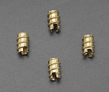 Great Planes Brass Threaded Insert 6-32 (4) GPMQ3362