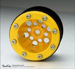 Gmade 2.2 Mudrock Challenger Beadlock Wheels (Yellow) GMAMBL-02YL