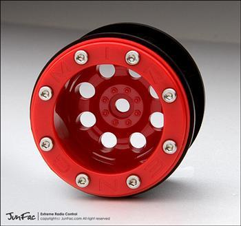 Gmade 2.2 Mudrock Beadlock Wheels (Red) GMAMBL-01RD