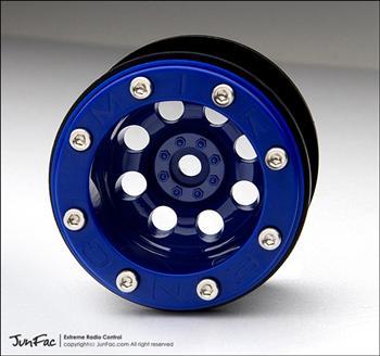 Gmade 2.2 Mudrock Beadlock Wheels (Blue) GMAMBL-01BL