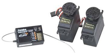 Futaba FASSTPAK-S R603FF Receiver/2 S3010 Servos FUTL1121