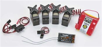 Futaba FASSTPak-A R6008HS Rx/4-S3004 Servos Air FUTL1172