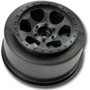 DE Racing Trinidad SC Wheels Black Fits Slash 4X4, Blitz, Ultima SC DERSCTRB