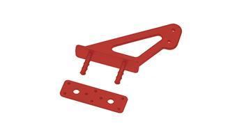 Dubro Micro Razor Control Horn Red (2) DUB936-R