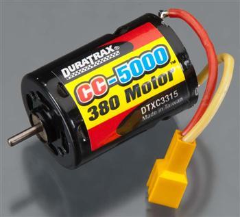 DuraTrax CC-5000 380-Sized Motor w/Connectr Cliff Clmbr DTXC3315