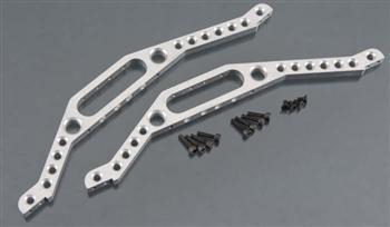 DuraTrax Chassis Brace Set Silver T/E-Maxx DTXC2710