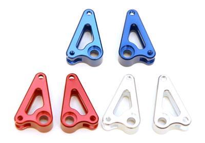 ST Racing CNC Machined Alum Rear Rocker Arms Slash/E-Revo Silver SPTST7158RS