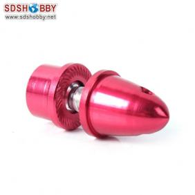 Aluminum Bullet Propeller Adaptor 3.17mm Red Color