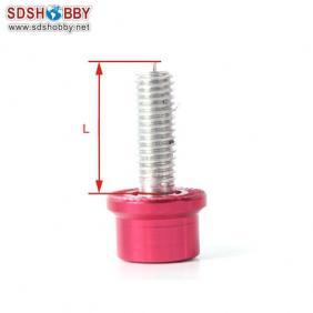 Aluminum Bullet Propeller Adaptor 3.17mm Red Color