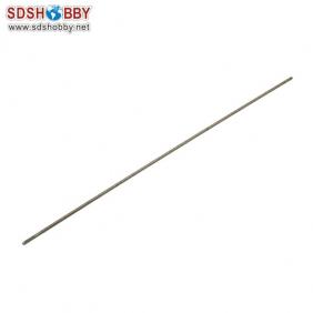 Flexible Axle (Round & Square) Positive Dia. =φ4.76 Side=3.7X3.7mm Length=500mm for RC Model Boat