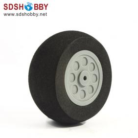 RC Airplane Sponge Wheel D45x H19 x Φ3mm