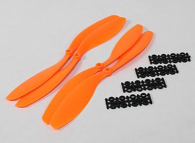 12x4.5 SF Props 2pc Standard Rotation/2 pc RH Rotation (Orange)