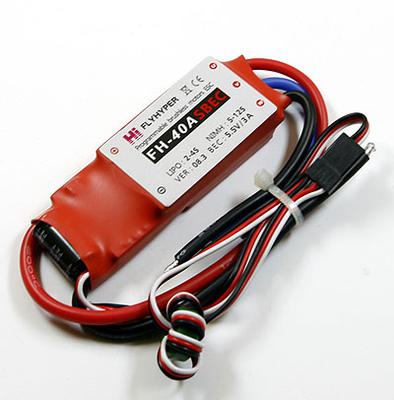 HiModel FlyHyper 2-4S 40A Electric Speed Control (ESC) FH-40A