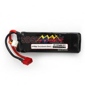 High quality 2S1P/ 7.4V 2200mAh 20C Lipo Battery