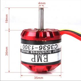 C Series Outrunner Brushless Motor  C3536-1300KV