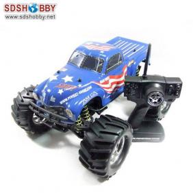 1/8 18CXP Nitro off-Road Truck RTR with 2.4G Radio, Four-wheel Drive