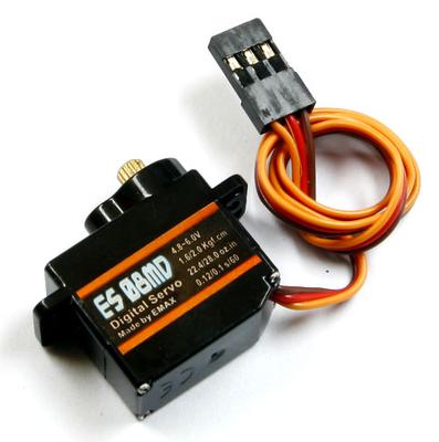 EMAX 12g/ 2.0kg/ .10 sec Mini Metal Gear Digital Servo ES08MD