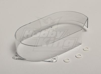 Clear Plastic Gear Cover - Turnigy Titan 1/5