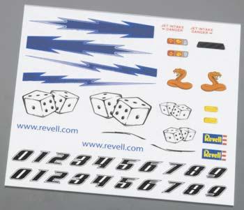 Revell Dry Transfer Decal D RMXY9623