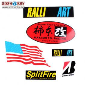 Stickers/Decals on cover 210×260mm Type B