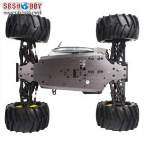 HSP 1/8th Scale Nitro Off-Road Monster Truck (Model NO.:94083) with AM Radio, Four Wheel Drive