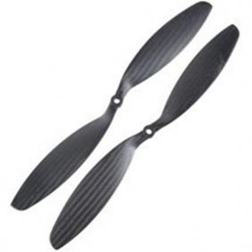 One Pair*Carbon Fiber Propeller 12*3.8 for RC Model Electric Airplanes