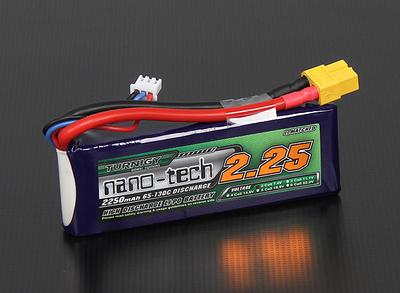 Turnigy nano-tech 2250mah 2S 65~130C Lipo Pack