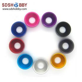 10PCS M3 Aluminum Alloy Counter-Sunk Screw Gasket Washer (Multicolor)