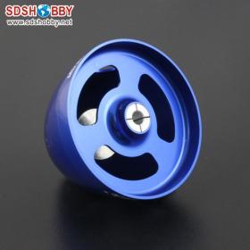 CNC Metal Electric Folding Spinner 1.50"/38mm with Super Light Weight for Electric Airplane -Blue