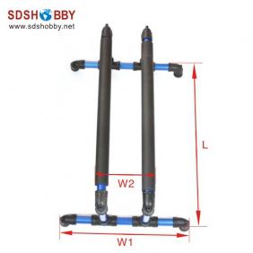 H Type Boat Holder for L900mm-12000mm RC Model Boat