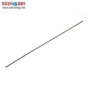 Flexible Axle (Round & Square) in Reverse Dia. =φ4.76 Side=3.7X3.7mm Length=500mm for RC Model Boat