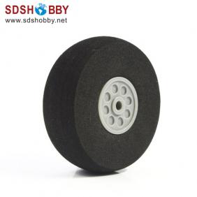 RC Airplane Sponge Wheel D85 x H24 x Φ4mm