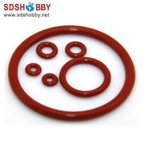 Sealing O-Ring 6pcs/set for 26CC China or Japan Zenoah Gasoline Engine of RC Boat